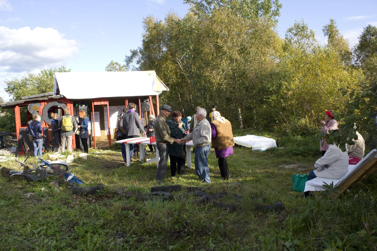 Award ceremony during Soodevahe Festival 2011.